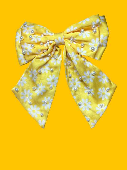 Sunbeam Daisy Hair Bow